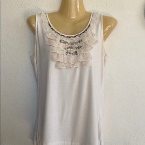 Chico’s Embellished Tank Top